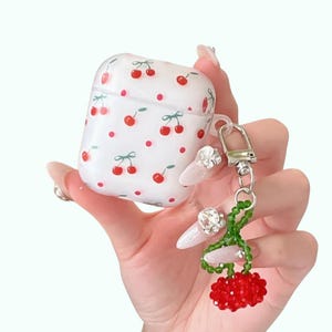 Cherry Cartoon AirPods Pro Case Design - Cute Fruity Cover For Your AirPods 4 Case