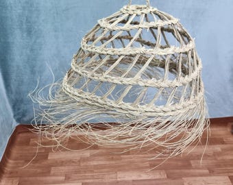 Pendant lights, Boho Wicker Lampshade