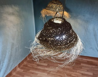 Pendant Light Bohemian | Hand Woven Lampshades