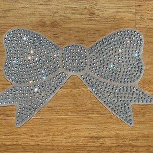Rhinestone Bow Car Decal: Bling Sticker image 2