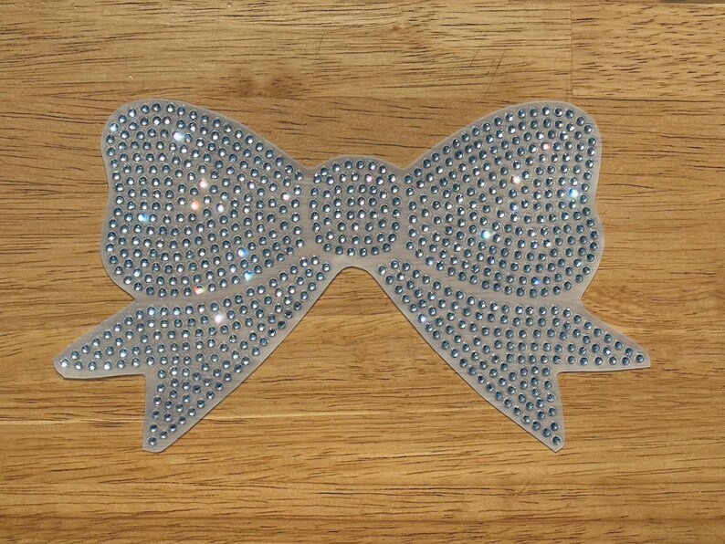 Rhinestone Bow Car Decal: Bling Sticker image 2