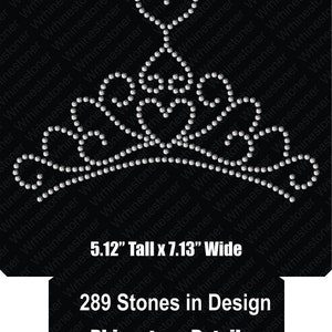 Instant Download File Large Crown; download file; svg file; rhinestone crown file; rhinestone crown download; rhinestone crown; cricut crown