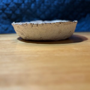 Paper Mache Large Bowl; paper mache; papier mache bowl; folk art decor; primitive decor; primitive bowl; papier-mâché
