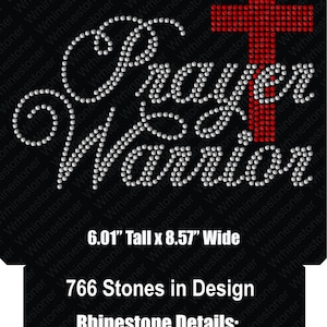 Instant Download Rhinestone SVG File Prayer Warrior; prayer warrior download; prayer warrior svg file; svg download; svg file; cricut svg