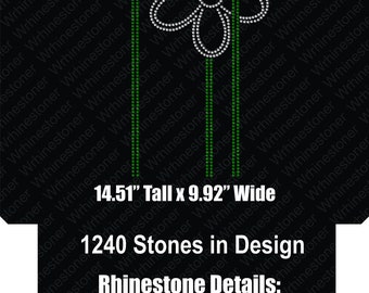 Rhinestone Flower SVG File: SS10 Digital Download