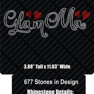 Instant Download Rhinestone SVG File Glamma; glamma download; glamma svg file; svg download; svg file; glamma template; cricut glamma svg