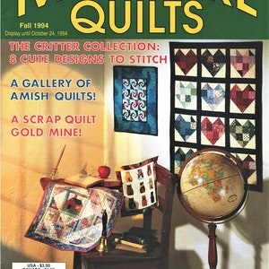 Miniature Quilt Magazine #15  27+ Quilt Patterns Included