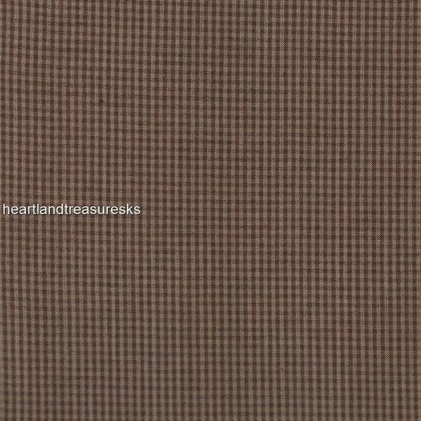 Dunroven House H-93 Mini Brown ~ Wheat Homespun Fabric / You Pick / Primitive / Sewing / Quilting / Home Decor. Projects