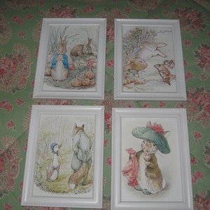 Peter Rabbit and Friends by Beatrix Potter 5 x 7 Framed Prints image 2