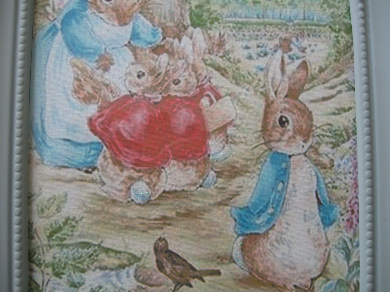 Pair of Framed Beatrix Potter Bunny and Kitten Prints | Etsy