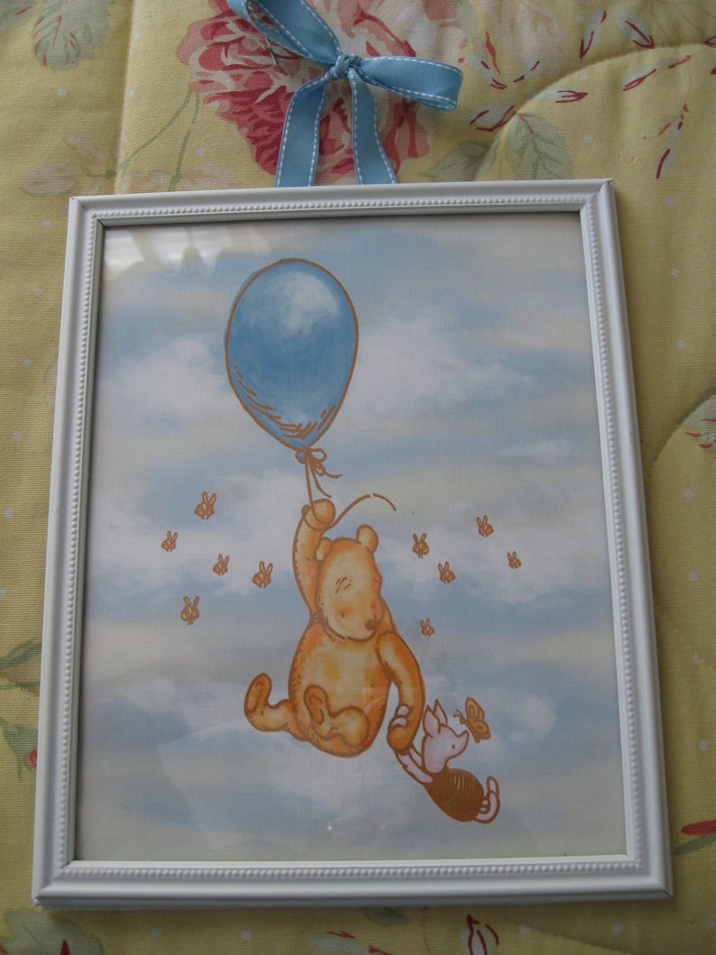 Winnie the Pooh and Piglet Framed Print image 1