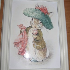 Peter Rabbit and Friends by Beatrix Potter 5 x 7 Framed Prints image 3