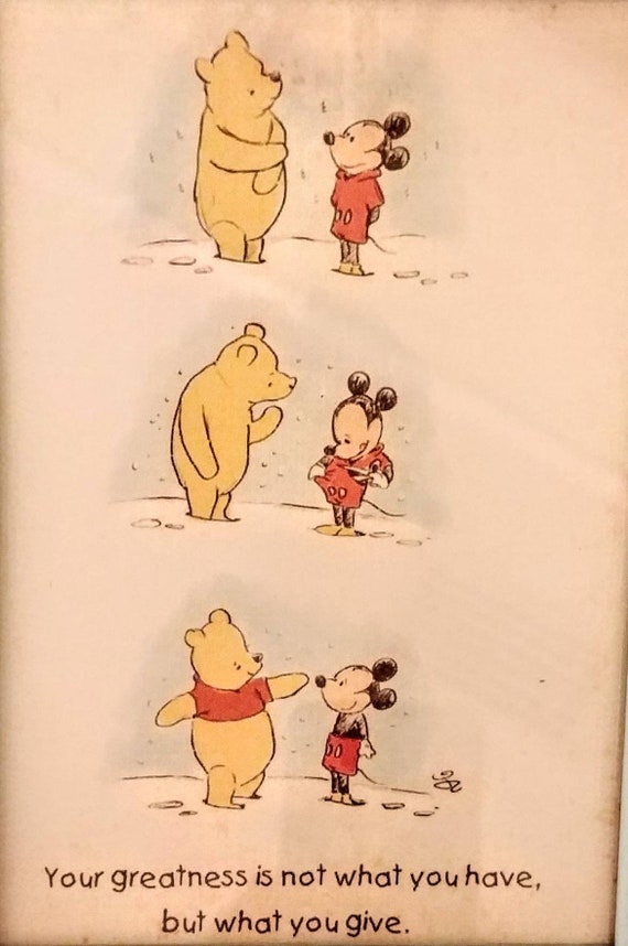 pooh and mickey shirt