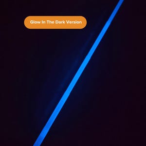 Glow-in-the-Dark Obi-Wan Kenobi Lightsaber Replica | 3D Printed Star Wars Saber with Extendable Blade | Jedi Cosplay Prop Toy