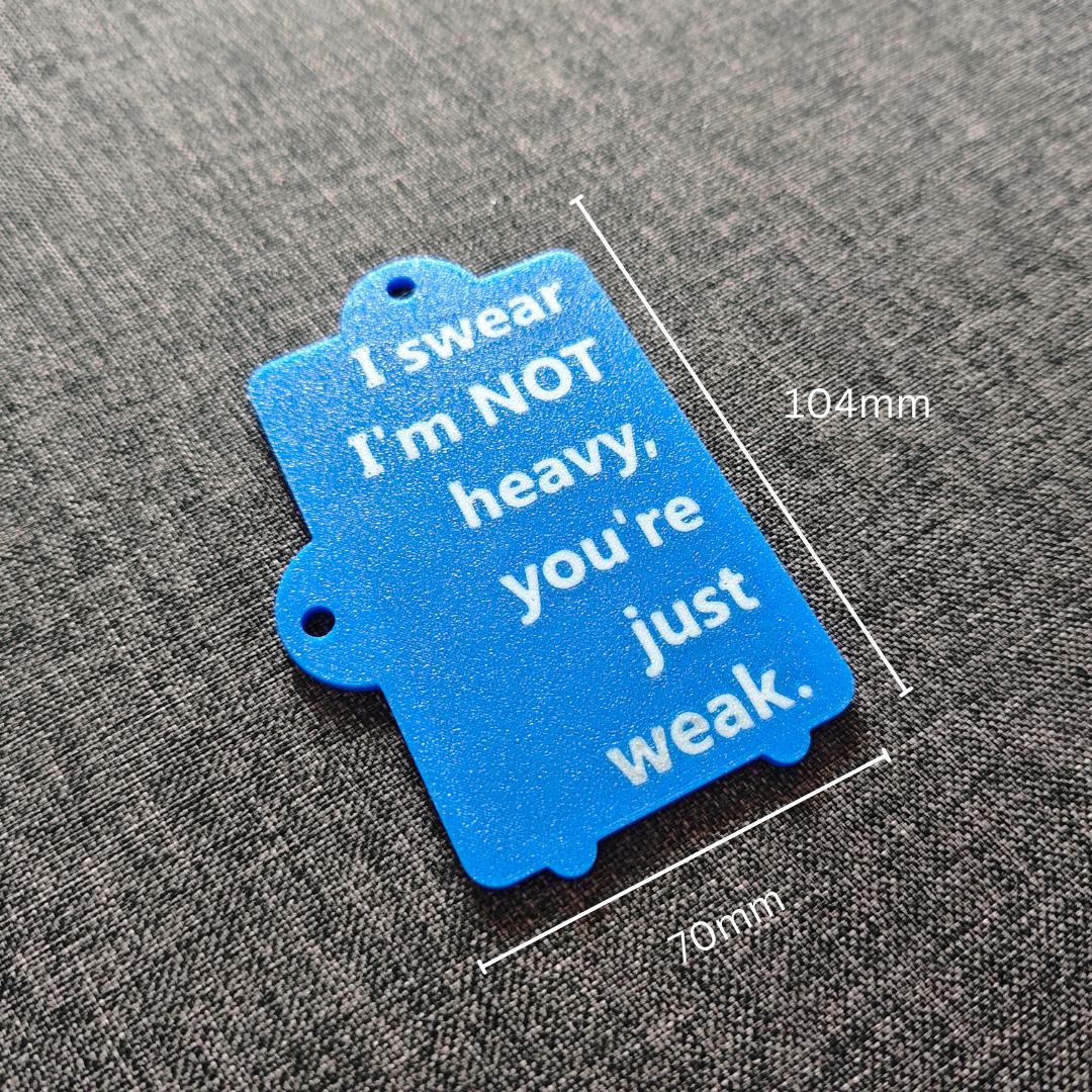 Personalized Funny 3D Printed Luggage Tags – Travel Bag Tags With