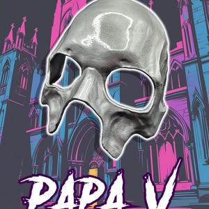 Papa V Costume Mask