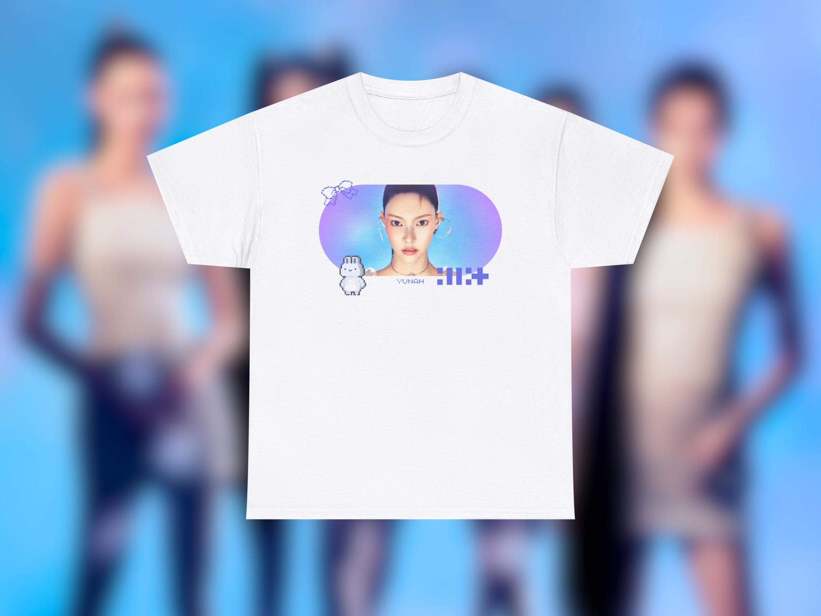 ILLIT GLLITER DAY in Seoul Tシャツ 白 Lサイズ ILLIT - [2025 GLITTER DAY IN SEOUL] (OFFICIAL MD Cubic Crop