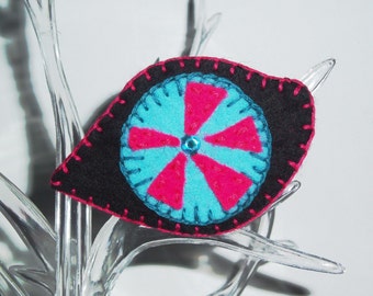 SALE - Third Eye Brooch