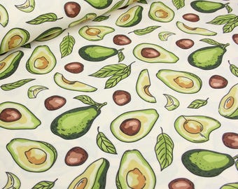Avocado Tablecloth for Kitchen, Cafe & Outdoor - Waterproof Table Cover - Your Custom Size