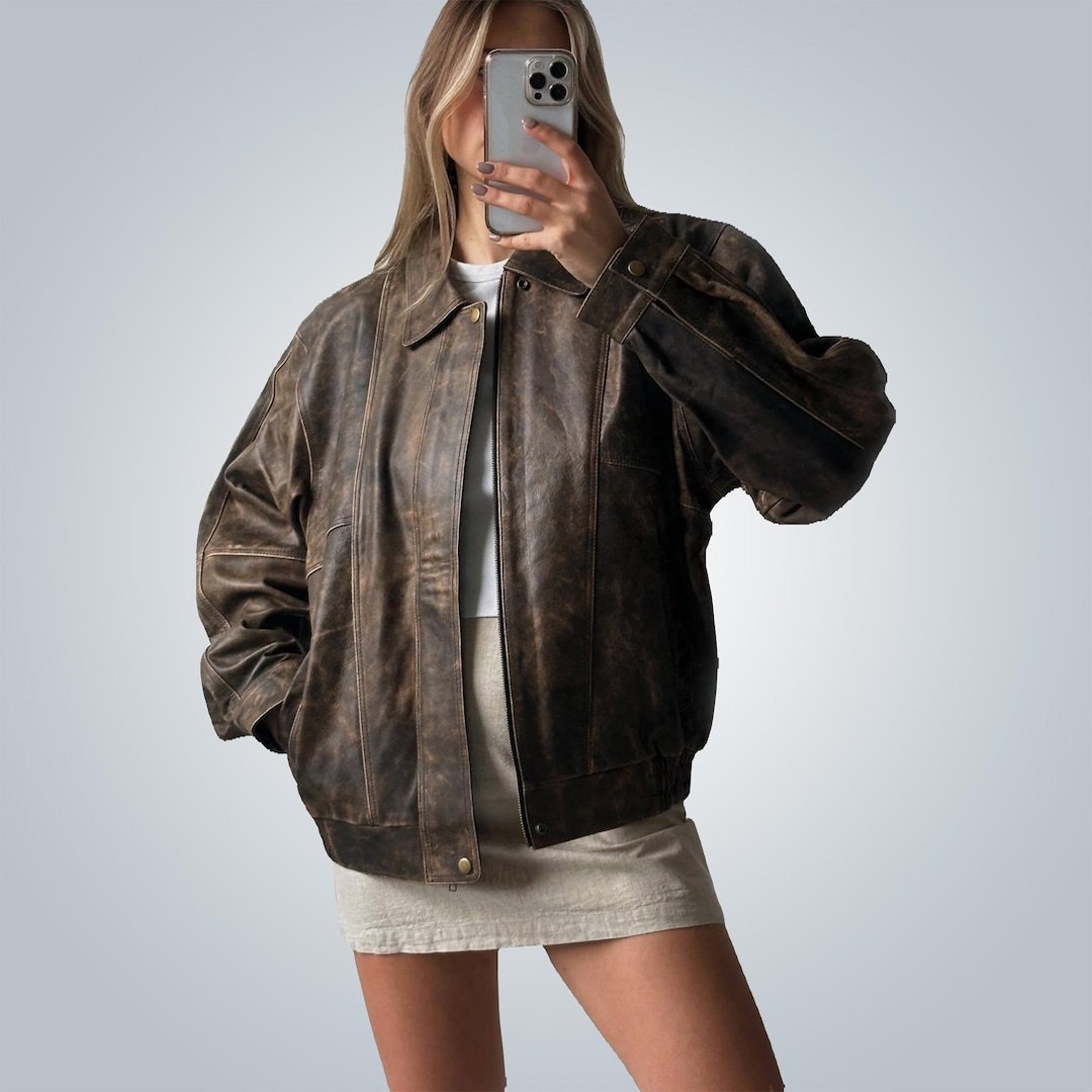 ジャケット・アウター Vnintage leather mods coat il_1080xN.6411370634_169u.jpg