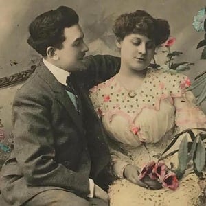 Worn Antique Postcard – Vintage Ephemera for Scrapbooking, Collage & Journals