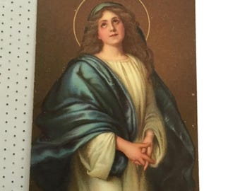 Pocztówka maryjna S. Virgo Virginum, Antyczna sztuka sakralna (nieużywana)