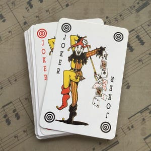 トランプ　ジョーカー Vintage joker cards - Etsy 日本