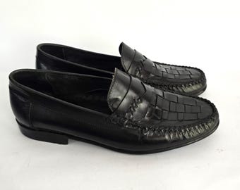 Vintage Penny Loafers, Dress Shoes Mens, Genuine Leather  display picture 2