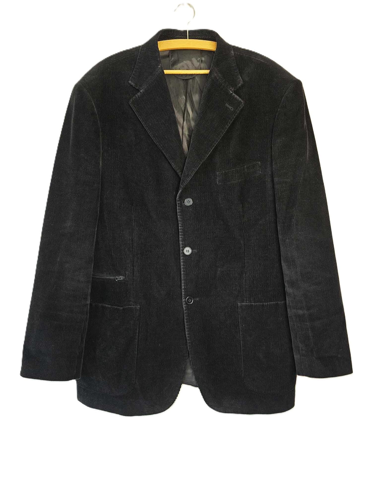 Vintage Corduroy Blazer Black - Etsy