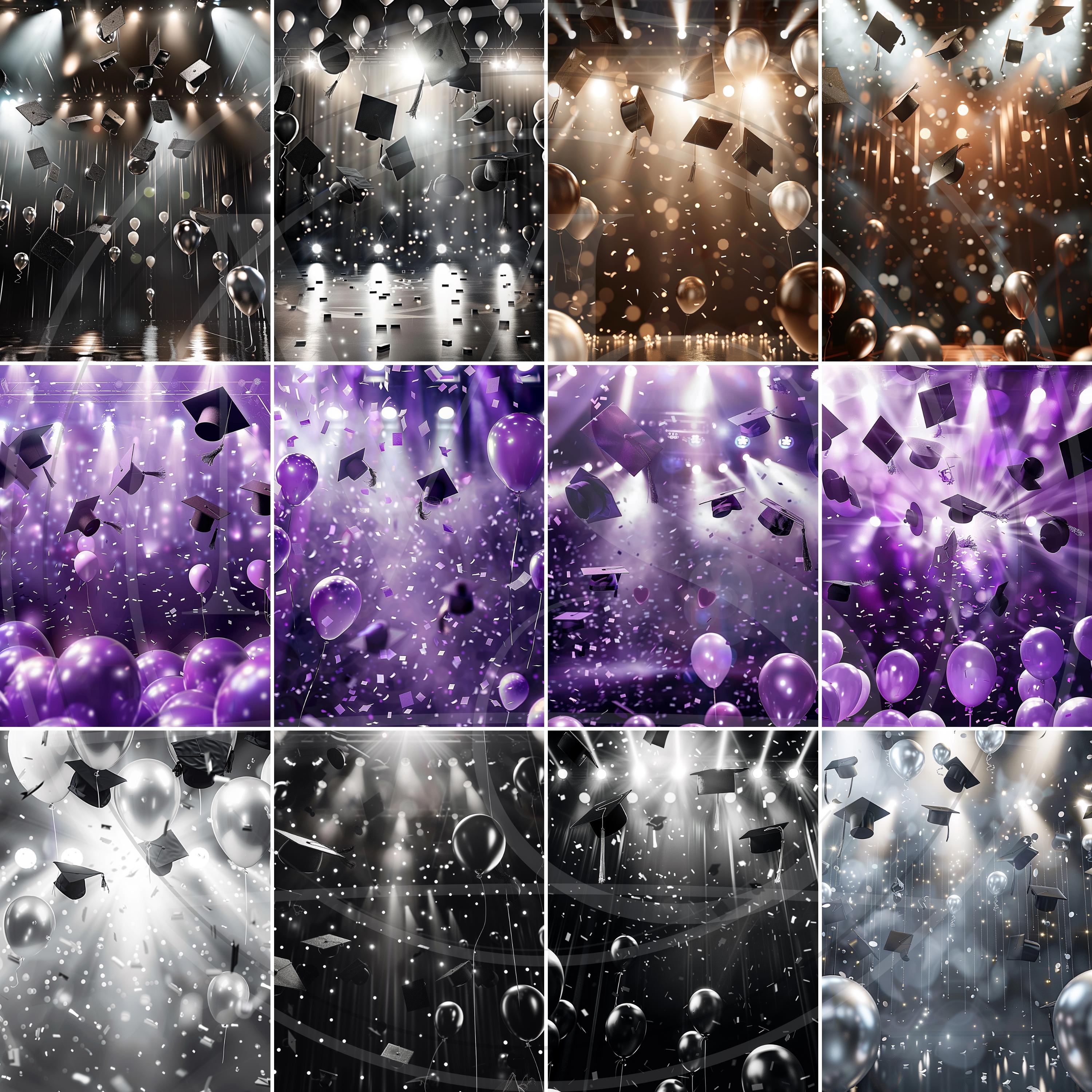Graduation Digital Backdrops, +20 Graduation Photography Background ...