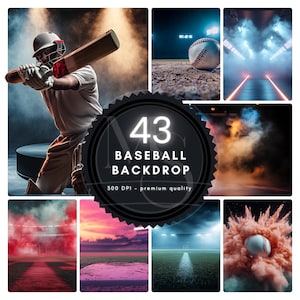 43 Sfondi digitali per baseball e softball: luci dello stadio, effetto fumo (PDF)