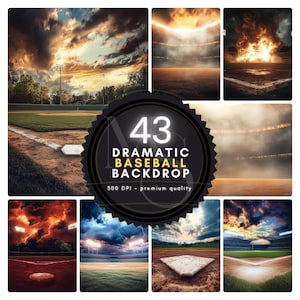 43 Sfondi digitali per campi da baseball: Photoshop Smoke PNG (download digitale)