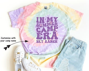 Personalized Summer Camp Tie Dye Shirt: In My Camp Era