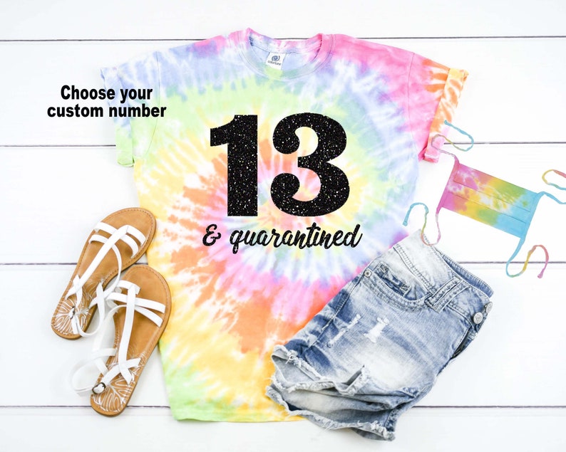 13th Birthday Quarantine 13 Quarantine Shirt 13 Official Etsy