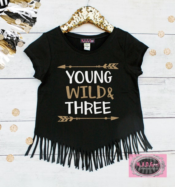 young wild and three dress