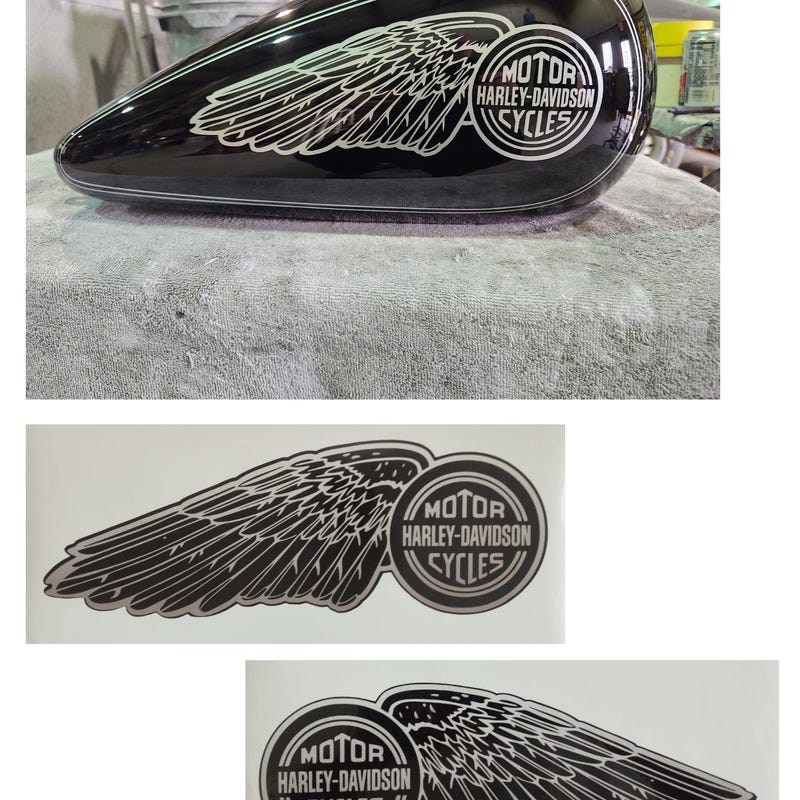 Harley Davidson Tank Emblem - Etsy