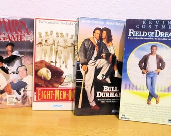 BASEBALL On VHS TAPES, a Lot of 4 Favorite Baseball Tapes