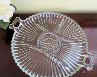 Party Tray by JEANETTE GLASS, Relish Tray, Serving Tray