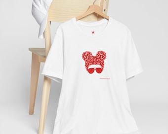 The Jaden - Curly Hair Redhead Squad T-shirt met korte mouwen
