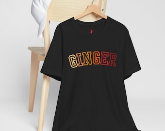 Ginger-T-shirt met korte mouwen