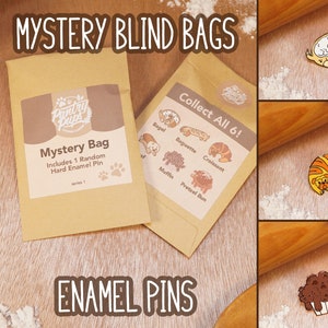 Pantry Pups Series One - Mystery Bag - Emaille Anstecker - 3,5 cm - Hard Emaille