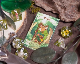 Druid D&D - Emaille Pin - 3,5 cm - Hard Emaille