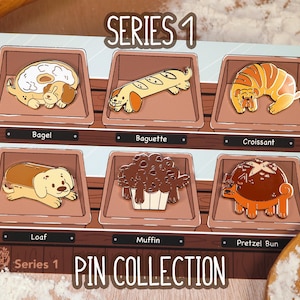 Pantry Pups Series One - Pin Collection Set - Emaille Pin - 1,5 Zoll - Hard Emaille