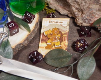 Barbarian D&D - Enamel Pin - 3,5 cm - Hard Emaille