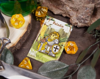 Paladin D&D - Emaille Pin - 3,5 Zoll - Hard Emaille