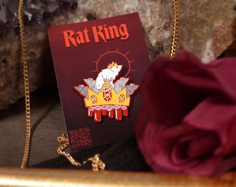 Rat King - Enamel Pin - 3,8 cm - Soft Enamel