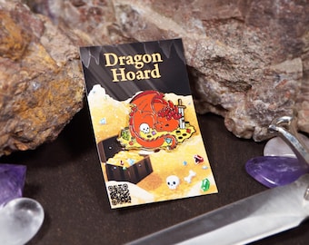 Drachen Hoard - Emaille Pin - 3,8 cm - Hard Emaille