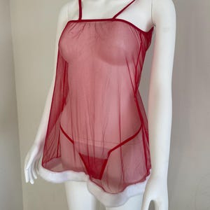Wedding Day Lingerie, Bride Lacy Lingerie, Silky Bridal Nightgown, Sheer Honeymoon Lingerie,bridal lingerie set, wedding lingerie