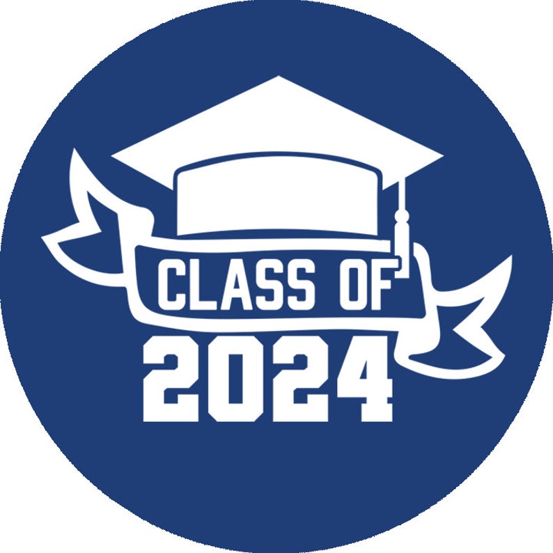 Class of 2026 Graduation Stickers for Chocolate Candy, Personalized Graduation Party Favors, Graduate Envelope Seals Option 3