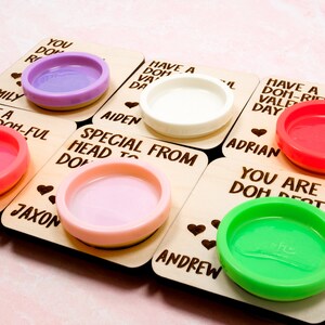 de pâte à modeler personnalisées pour la Saint-Valentin | Cadeaux gratuits pour la Saint-Valentin en classe